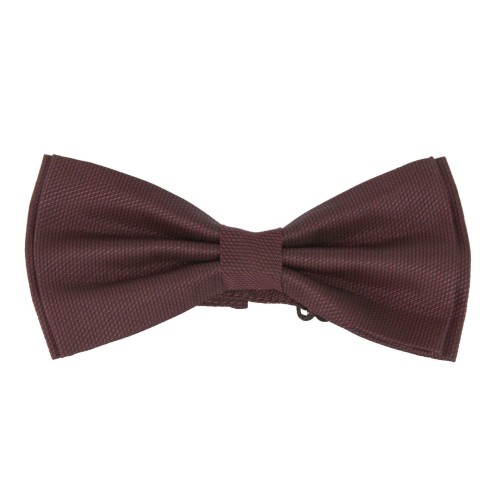 Burgundy bow tie,  printed 05