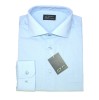 Blue dress shirt with long sleeves 1274