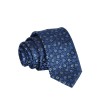 Men's tie "Blue meadow"  M02