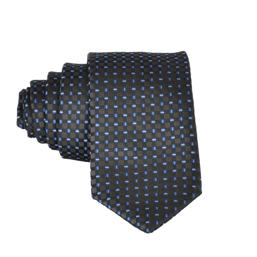 Men's tie "Gray checkers"  P02