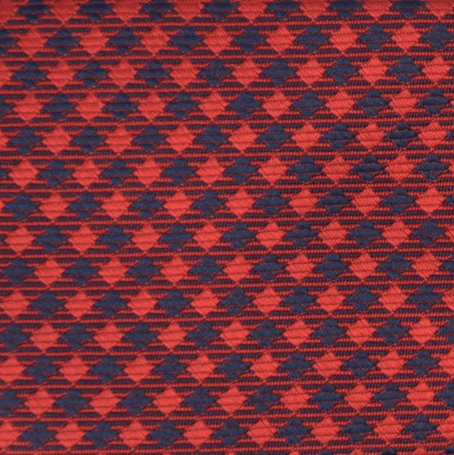 Men's tie "Red tartan" R08